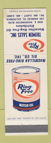 Matchbook Cover - MacMIllan oil Los Angeles CA