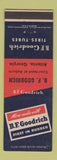 Matchbook Cover - BF Goodrich Tires Atlanta GA