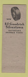 Matchbook Cover - BF Goodrich Tires Atlanta GA