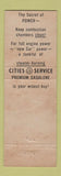 Matchbook Cover - Cities oil gas Huckel's Pleasantville NJ WEAR