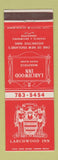 Matchbook Cover - Larchwood Inn Wakefield RI
