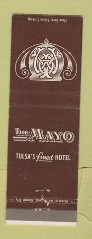 Matchbook Cover - Mayo Hotel Tulsa OK