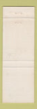 Matchbook Cover - Anthony House Washington DC WEAR