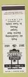Matchbook Cover - Ingram Court Restaurant Cheraw SC