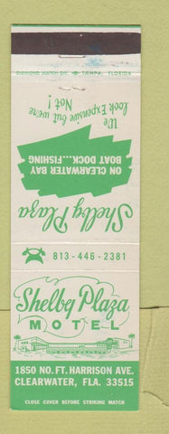 Matchbook Cover - Shelby Plaza Motel Clearwater FL