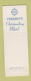 Matchbook Cover - Water Tree Inn Fresno CA