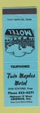 Matchbook Cover - Twin Maples Motel Arnprior ON