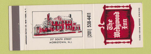 Matchbook Cover - Wedgwood Inn Morristown NJ