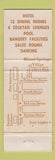 Matchbook Cover - Miami Springs Villas FL flamingo