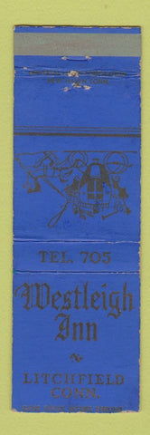 Matchbook Cover - Westleigh Inn Litchfield CT WEAR