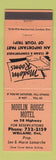Matchbook Cover - Moulin Rouge Motel Welland ON