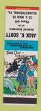 Matchbook Cover - Jack Scott Insurance Elizabethtown PA hillbilly