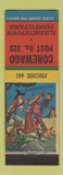 Matchbook Cover - Conewago Post 329 Elizabethtown PA hillbilly American Legion