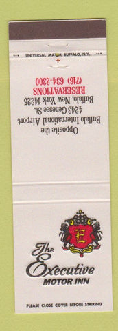 Matchbook Cover - Executive Motor Inn Buffalo NY