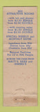 Matchbook Cover - Hotel Martinique New York City WEAR