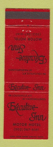 Matchbook Cover - Executive Inn Motor Hotel Louisville KY