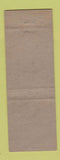 Matchbook Cover - Alva Restaurant Harrisburg PA Italian