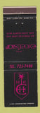 Matchbook Cover - Hotel Excelsiop San Juan Puerto Rico