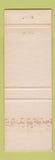Matchbook Cover - Hotel Excelsiop San Juan Puerto Rico