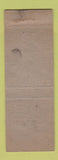 Matchbook Cover - JS Hilbert Socony oil gas Buffalo NY