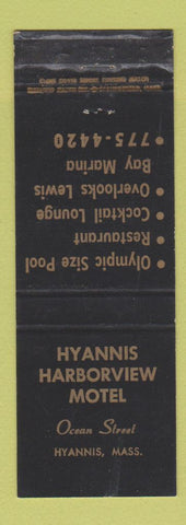 Matchbook Cover - Hyannis Harborview Motel Hyannis MA WEAR
