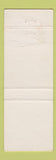 Matchbook Cover - Westernaire Hotel Chaplin SK