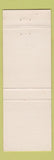 Matchbook Cover - Uptown Motel Fairfield IL