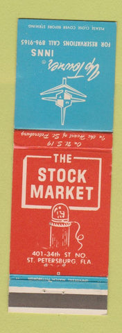 Matchbook Cover - Up Towner Inns Stock Market St Petersburg FL WEAR