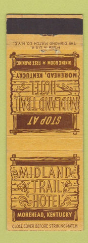 Matchbook Cover - Midland Trail Hotel Morehead KY