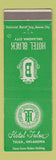 Matchbook Cover - Hotel Black Oklahoma City OK Tulsa
