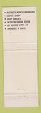 Matchbook Cover - New Murray Hotel St Catharines ON