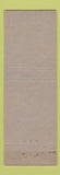 Matchbook Cover - Watterson Hotel Louisville KY