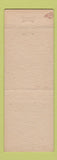Matchbook Cover - Hotel Watts Danville PA