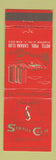 Matchbook Cover - Shore Club Hotel Miami Beach FL