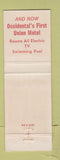 Matchbook Cover - Union Hotel Occidental CA