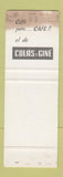 Matchbook Cover - Hostal Miami Playa Tarragona Spain girlie SAMPLE WEAR