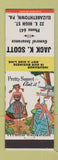 Matchbook Cover - Jack Scott Insurance Elizabethtown PA hillbilly