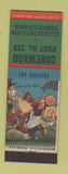 Matchbook Cover - Conewago Post 329 Elizabethtown PA hillbilly American Legion