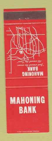 Matchbook Cover - Mahoning Bank OH