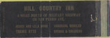 Matchbook Cover - Hill Country Inn San Antonio TX?