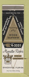Matchbook Cover - Manatee River Hotel Bradenton FL WEAR
