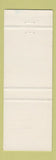 Matchbook Cover - Ingraham Hotel Victoria BC