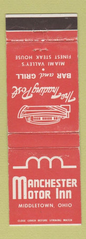Matchbook Cover - Manchester Motor Inn Middletown OH WEAR
