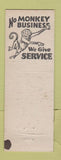 Matchbook Cover - Jack Scott Insurance Elizabethtown PA hillbilly