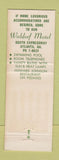 Matchbook Cover - Robin Hood Motel Jonesboro GA