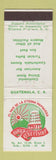 Matchbook Cover - Maya Excelsior Guatemala WEAR