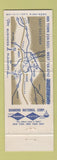 Matchbook Cover - Holiday Motor Hotels Harrisburg PA