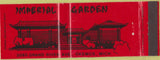 Matchbook Cover - Imperial Garden Chinese Food Okemos MI