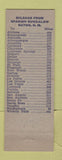 Matchbook Cover - Spanish Bungalow Courts Lodge Raton NM
