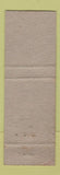 Matchbook Cover - National Restaurant Selins Grove PA 1953 Abraham Lincoln